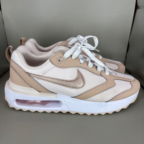 Nike Shoes - Nike Air Max Dawn Womens Sneakers Light Madder Root Shimmer DR2395-600 Size 9